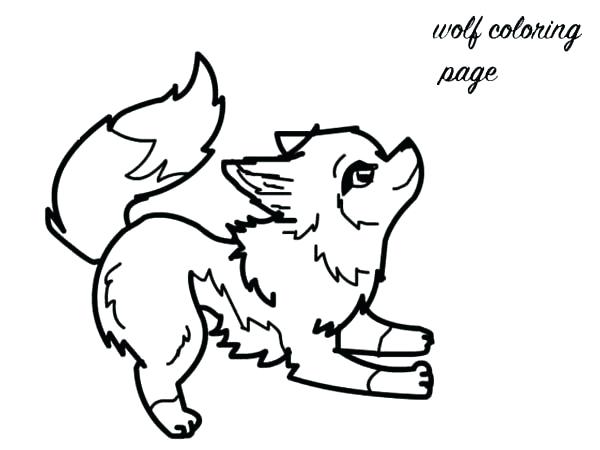 600x450 Cute Wolf Coloring Pages Cute Baby Wolves Coloring Pages Sketch