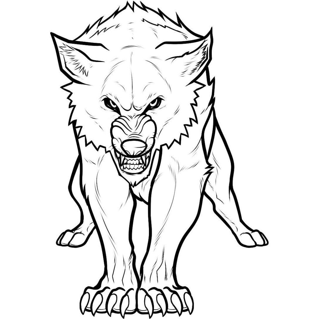 1024x1024 Free Printable Wolf Coloring Pages For Kids Arctic Wolf, Wolf