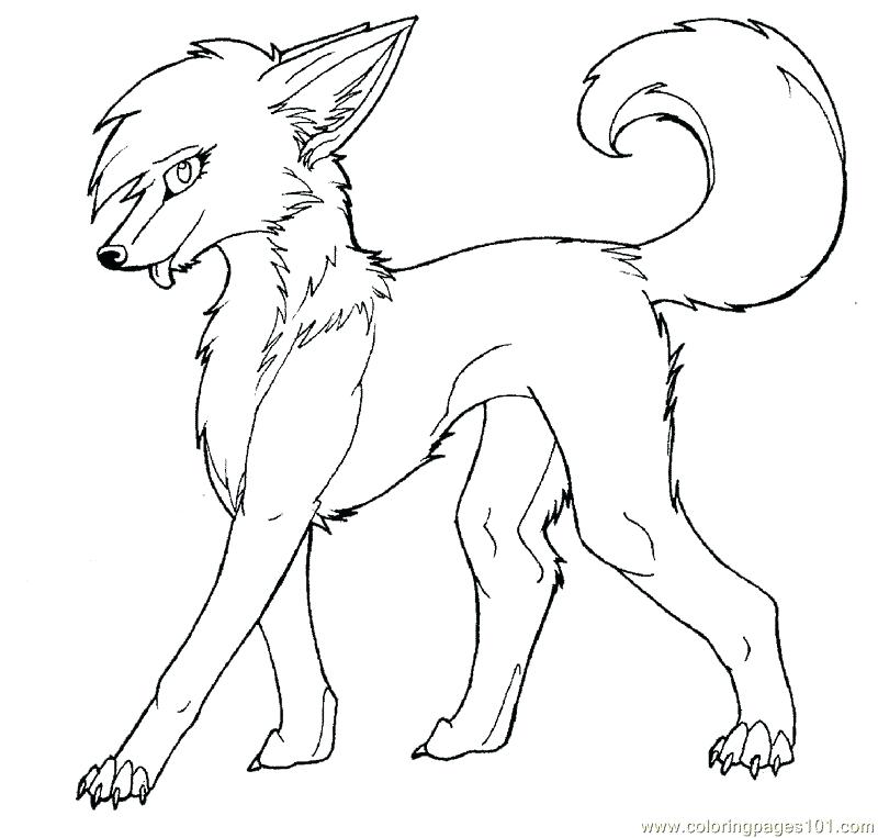 800x763 Anime Wolf Coloring Pages Animal Coloring Pages Anime Wolf