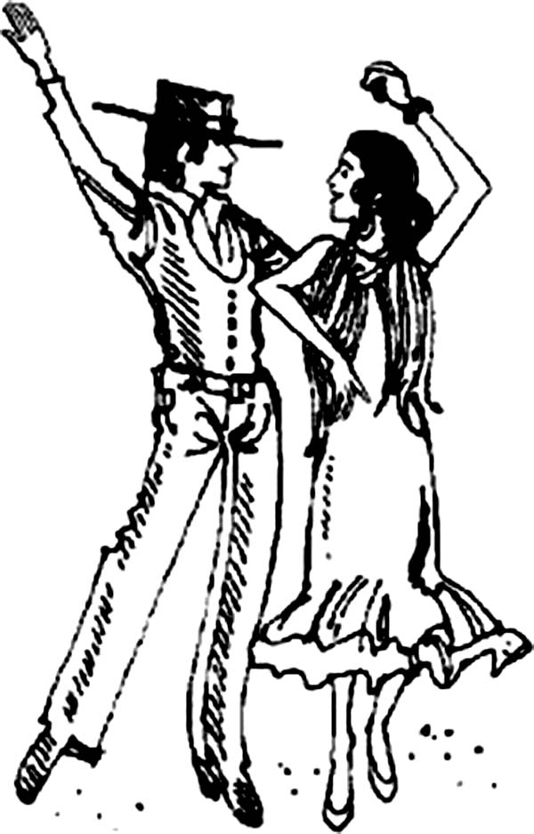 600x937 7 Images Of Modern Dance Coloring Pages