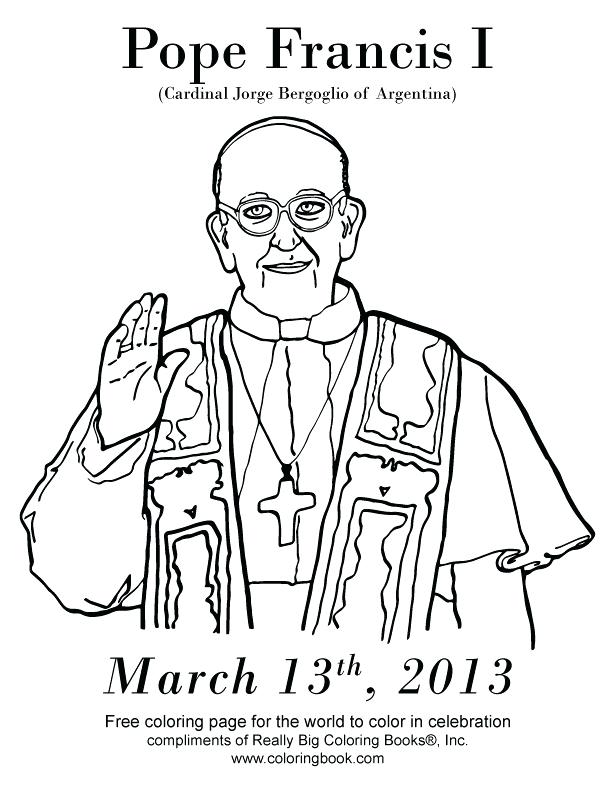 612x792 Argentina Coloring Pages Pope I Coloring Page Free Argentina