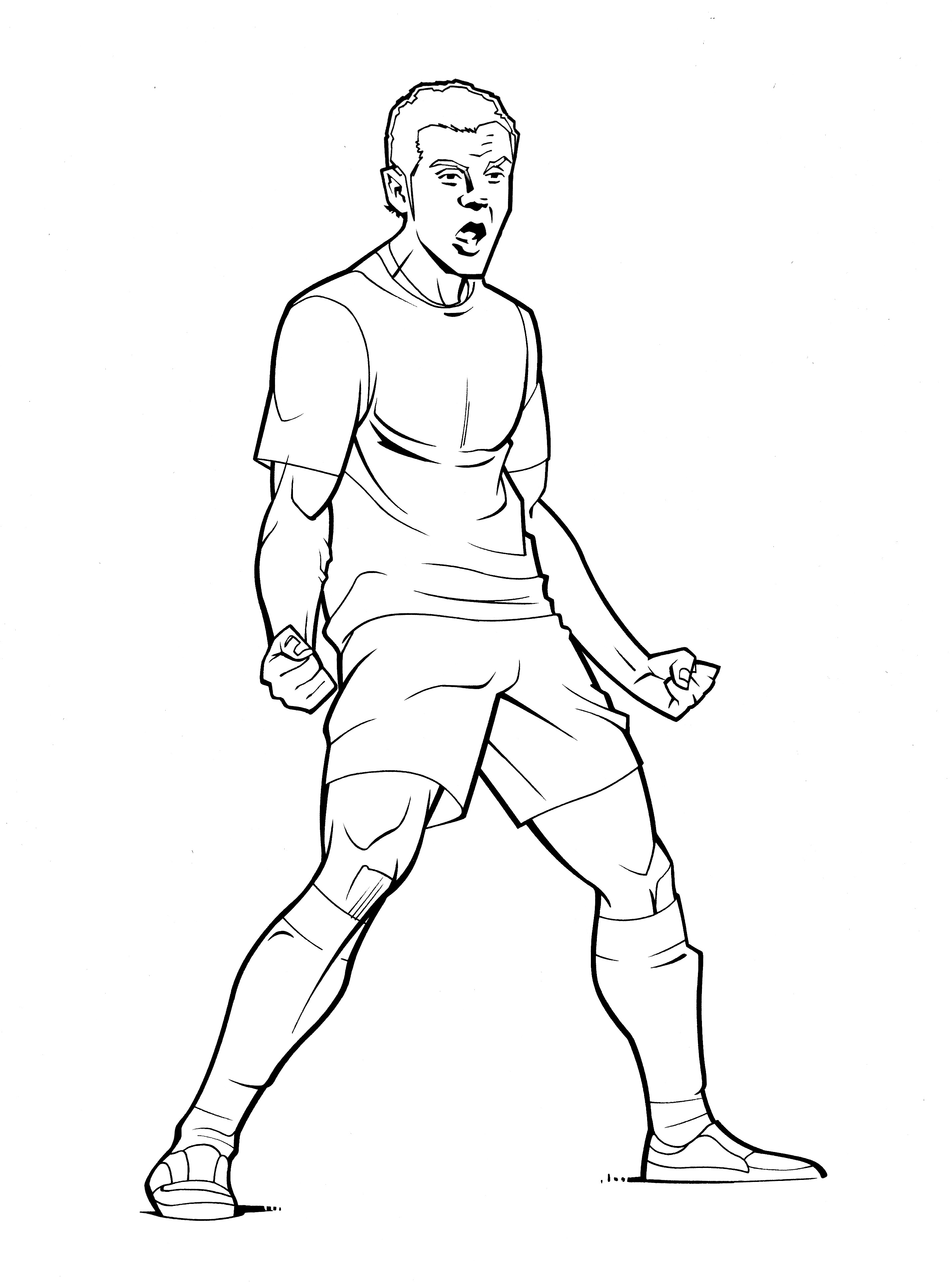 2863x3870 Argentina Soccer Coloring Page Colour In Games Junior Gunners