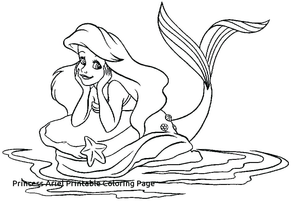 940x650 Ariel Printable Coloring Pages Princess Printable Coloring Pages