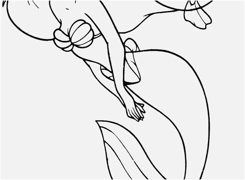 Ariel And Flounder Coloring Pages