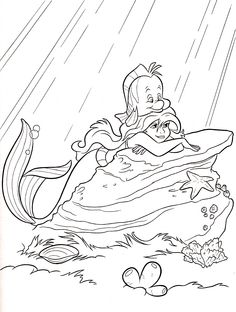 236x312 Ariel Colouring Pages Lt3 Mermaid, Free And Adult Coloring