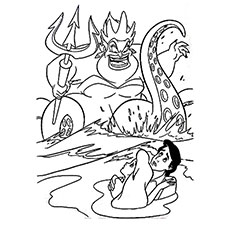 230x230 Top 25 Free Printable Little Mermaid Coloring Pages Online