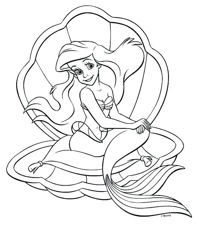 660x751 Cool Printable Ariel Coloring Pages Cool Printable Coloring Pages
