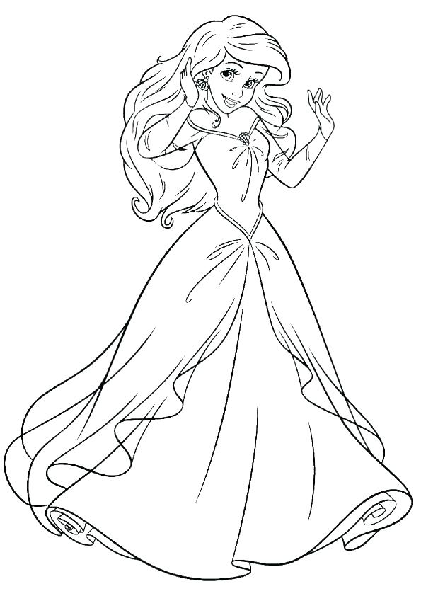 595x842 Ariel Coloring Pages Free Coloring Pages Coloring Pages Online