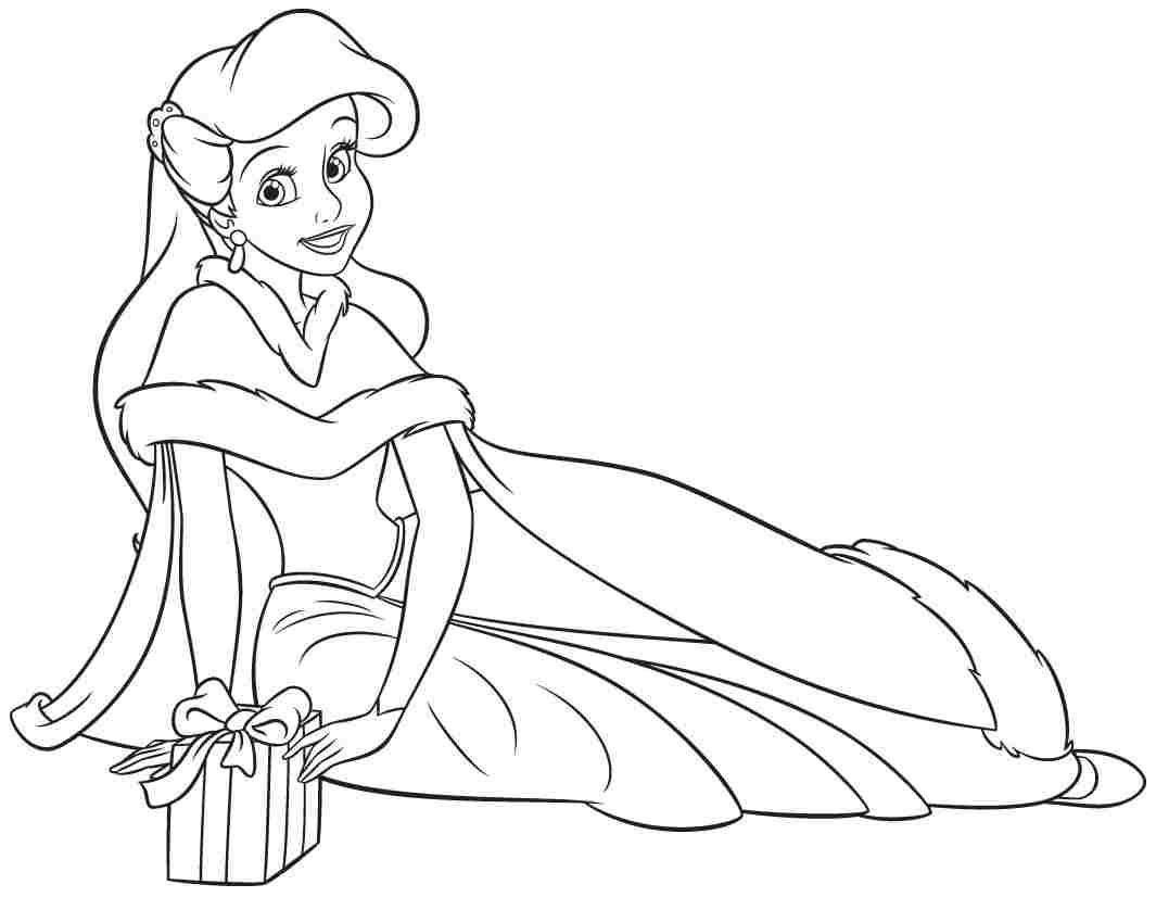 1065x826 Disney Princess Ariel Coloring Pages Printable Coloring Pages