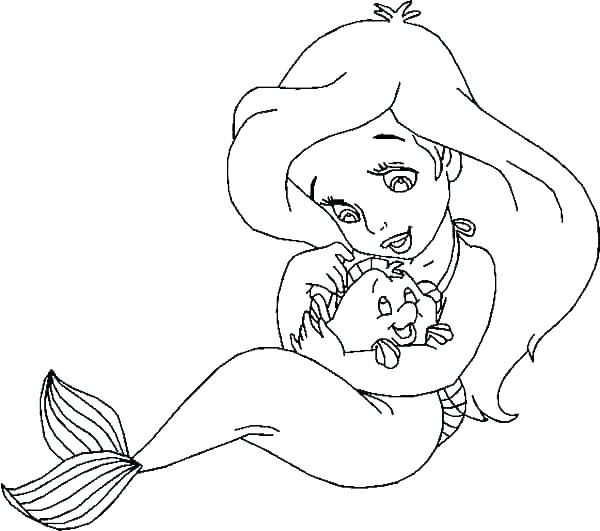 600x531 Coloring Page Ariel Little Mermaid Coloring Pages Ariel Coloring