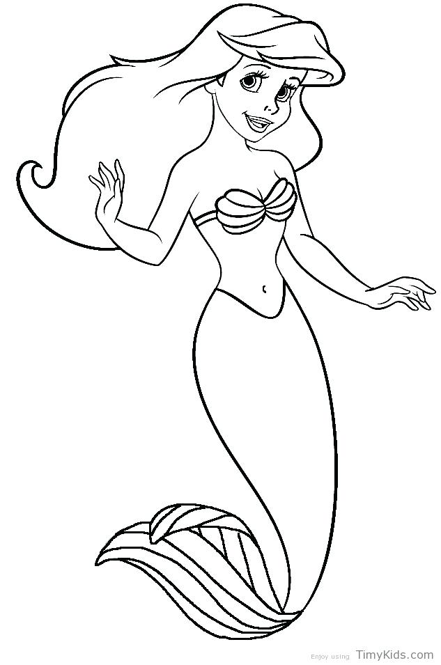 633x955 Little Mermaid Coloring Pages Mermaid Coloring Page Cute Mermaid