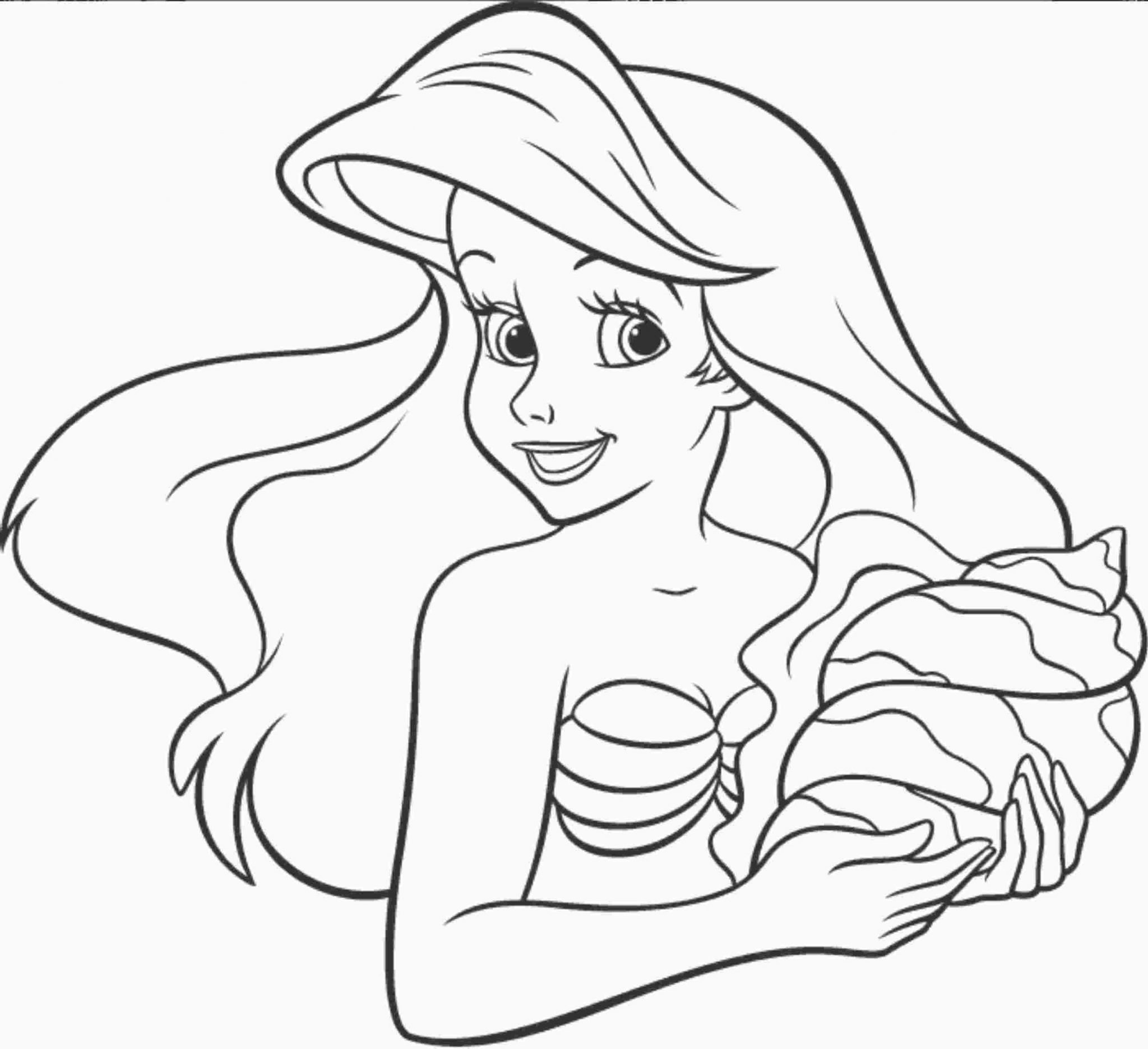 2048x1870 Ariel The Little Mermaid Coloring Pages Beautifull