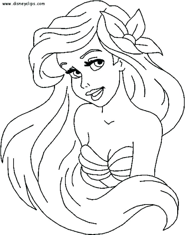 759x960 Mermaid Coloring Pages Printable Coloring Ideas Pro