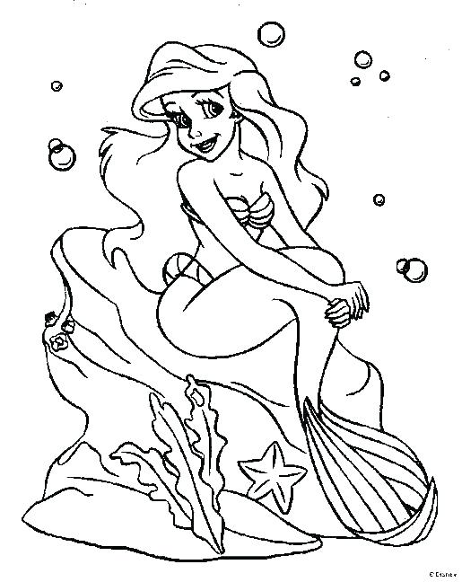 515x648 Ariel Mermaid Coloring Pages Coloring Pages The Little Mermaid