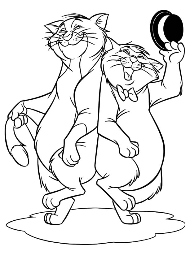 Aristocats Coloring Pages