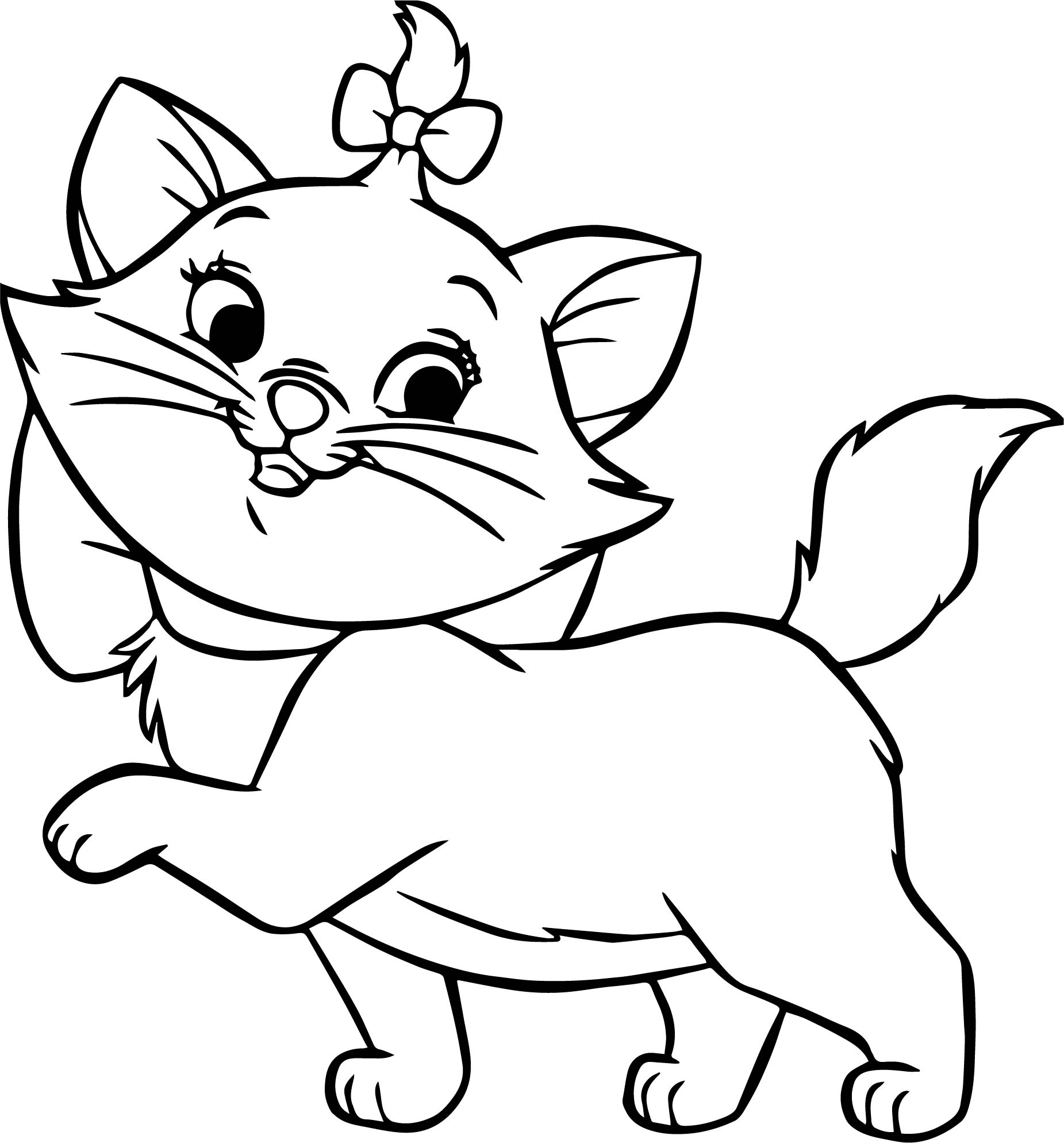 1851x1988 Aristocats Coloring Pages