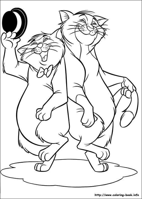 567x794 The Aristocats Coloring Picture Coloring Pages (Printables
