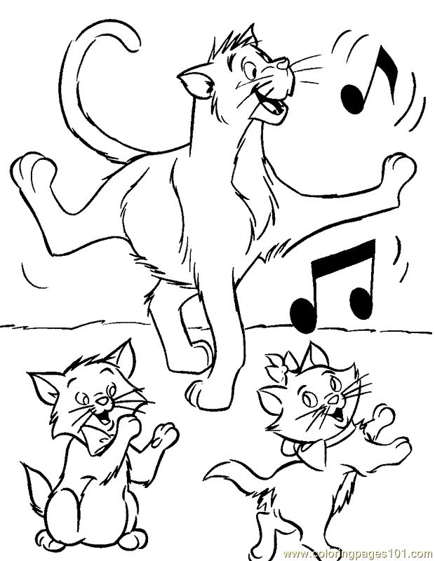 620x800 Aristocats Coloring Pages Images On Mejores Imagenes De