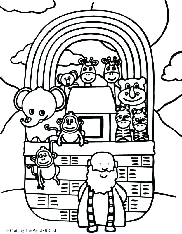 623x800 Noahs Ark Coloring Pages Ark Coloring Page Noahs Ark Animal