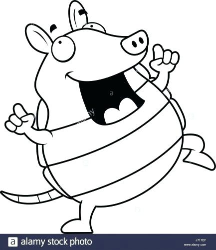 433x500 Armadillo Coloring Page Medium Size Of Armadillo Coloring Page