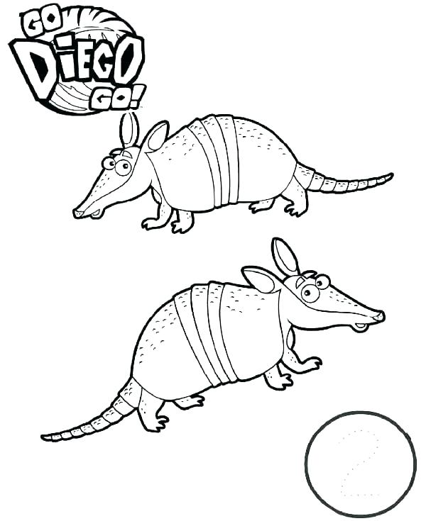 600x735 Armadillo Coloring Page Armadillo Coloring Page Armadillo Coloring