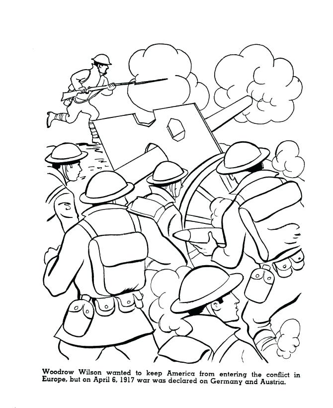 670x820 World War 1 Coloring Pages Armed Forces Day 007 Ebestbuyvn.co