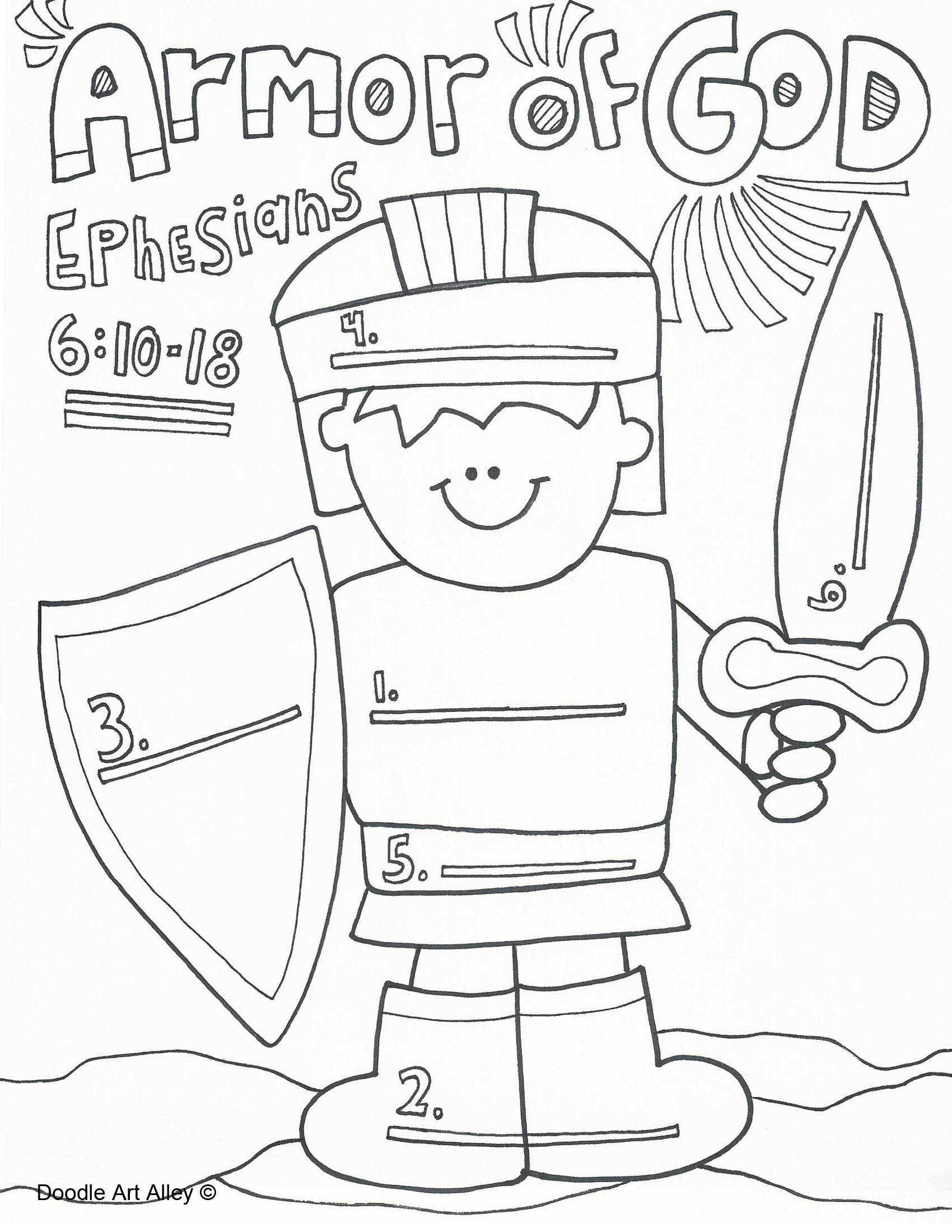 1700x2200 Exclusive Armor Of God Crafts Reliable Activities 1 In Coloring