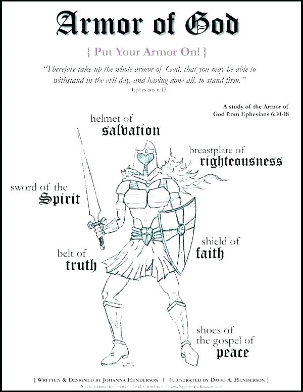 600x776 Armor Of God For Kids Coloring Pages Armor Of God Coloring Page