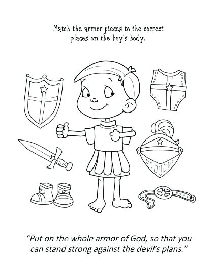 425x550 Armor God Coloring Pages Armor God Coloring Pages Armor