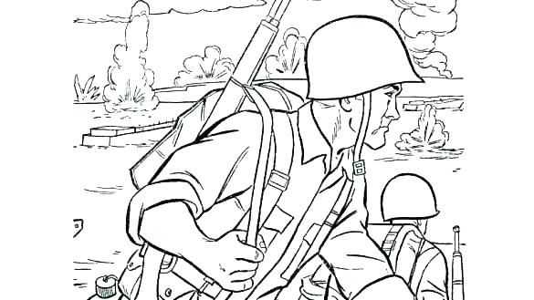 Army Coloring Pages For Kids
