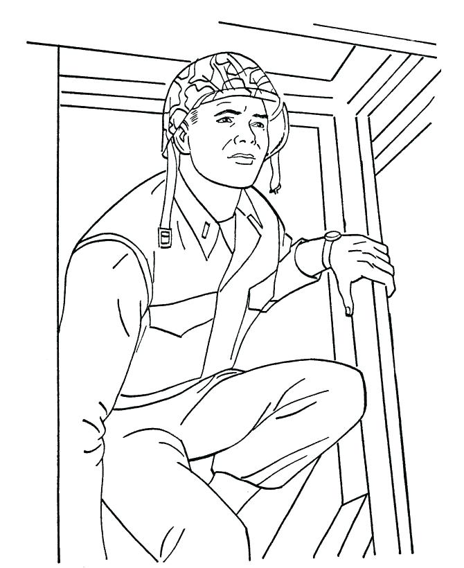670x820 Army Men Coloring Pages Free Printable Army Coloring Pages