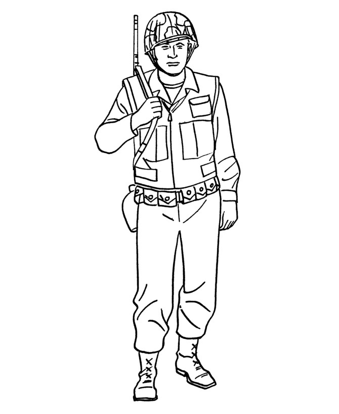 670x820 Free Printable Army Coloring Pages For Kids