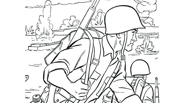 585x329 Army Guy Coloring Pages Army Guy Coloring Pages Army Holding