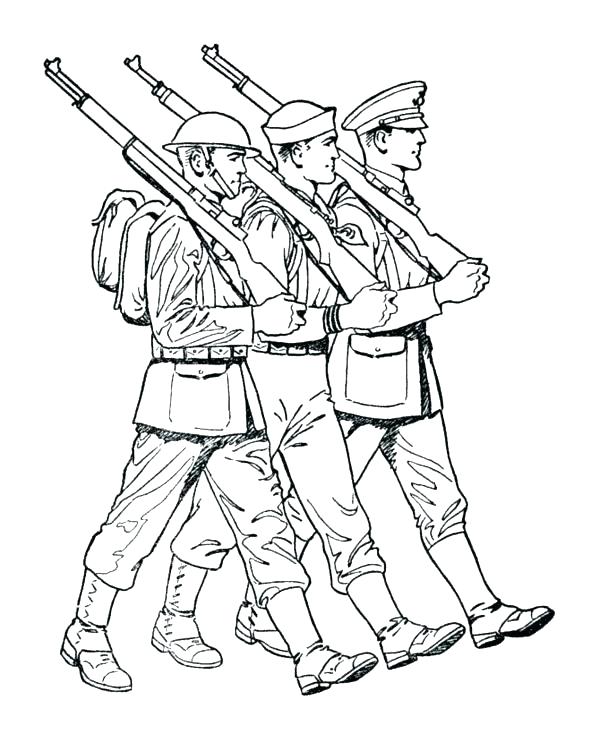 600x734 Military Coloring Pages Delightful Army Coloring Pages Image