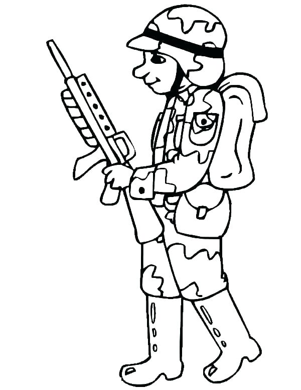 600x776 Army Coloring Pages Impair.co