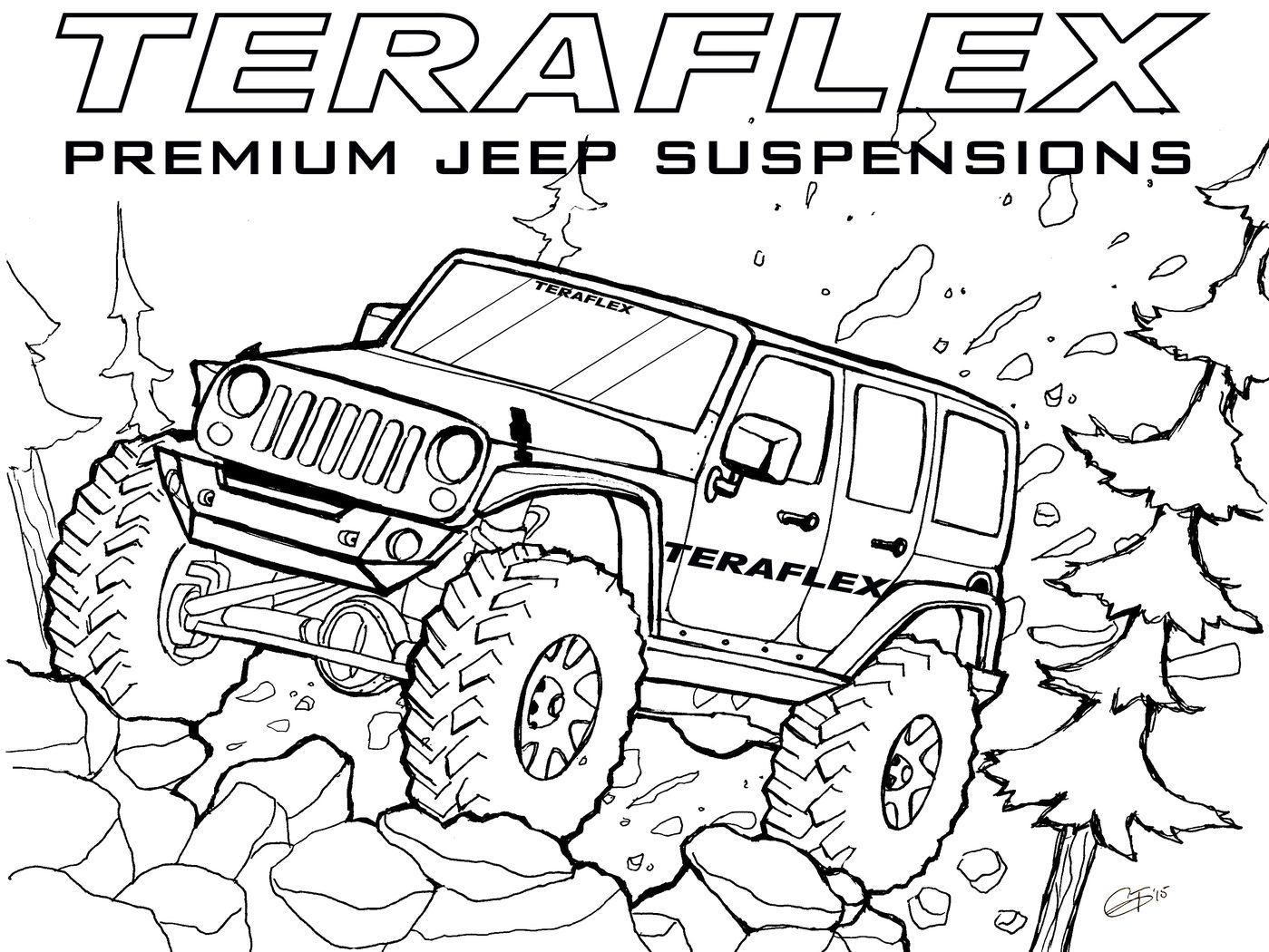 1399x1050 Jeep Coloring Pages With Wallpapers Mobilermy Colouring Safari