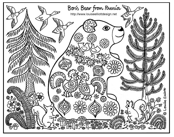Around The World Coloring Pages