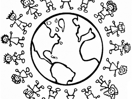 440x330 28 Children Around The World Coloring Page, Lachlan Irish Kid