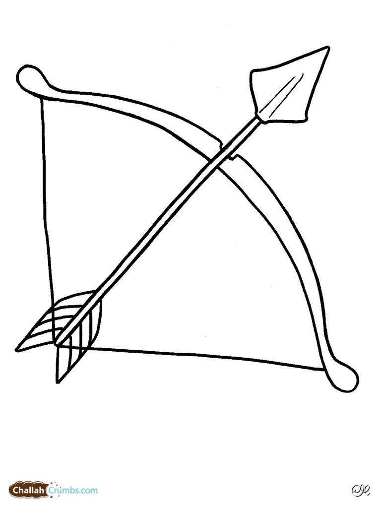 768x1024 Bow And Arrow Coloring Pages Download Coloring For Kids 2018