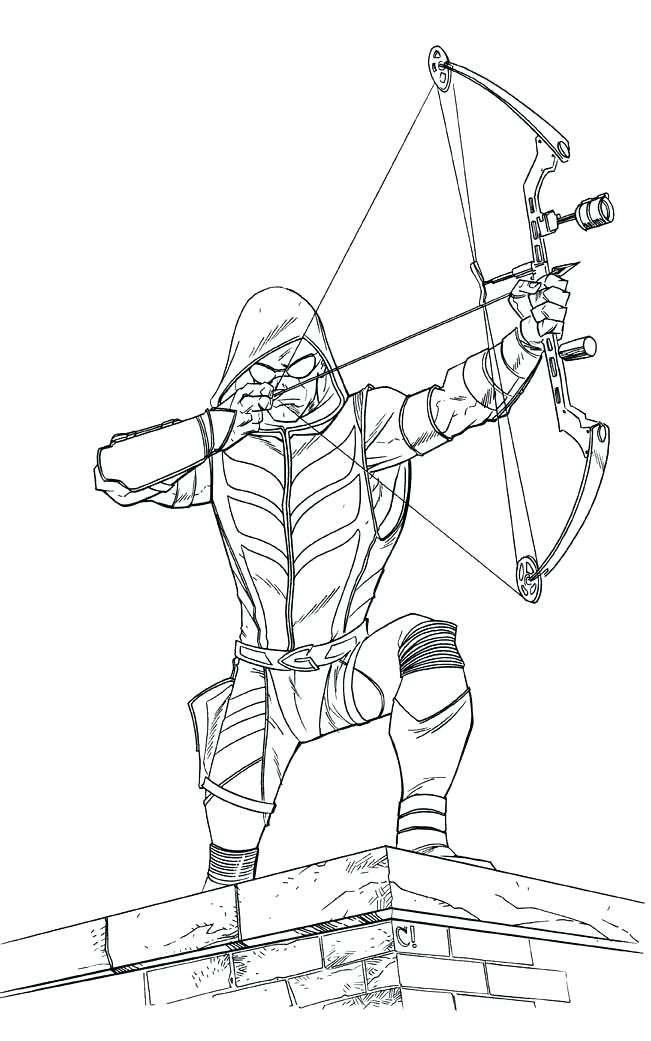 651x1041 Green Arrow Coloring Pages Green Arrow Coloring Pages Green Arrow