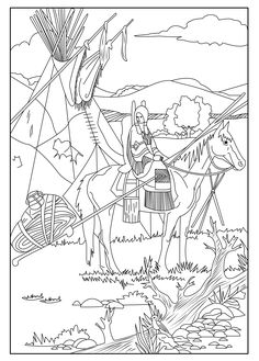 236x329 Native American Indian Coloring Books And Free Coloring Pages