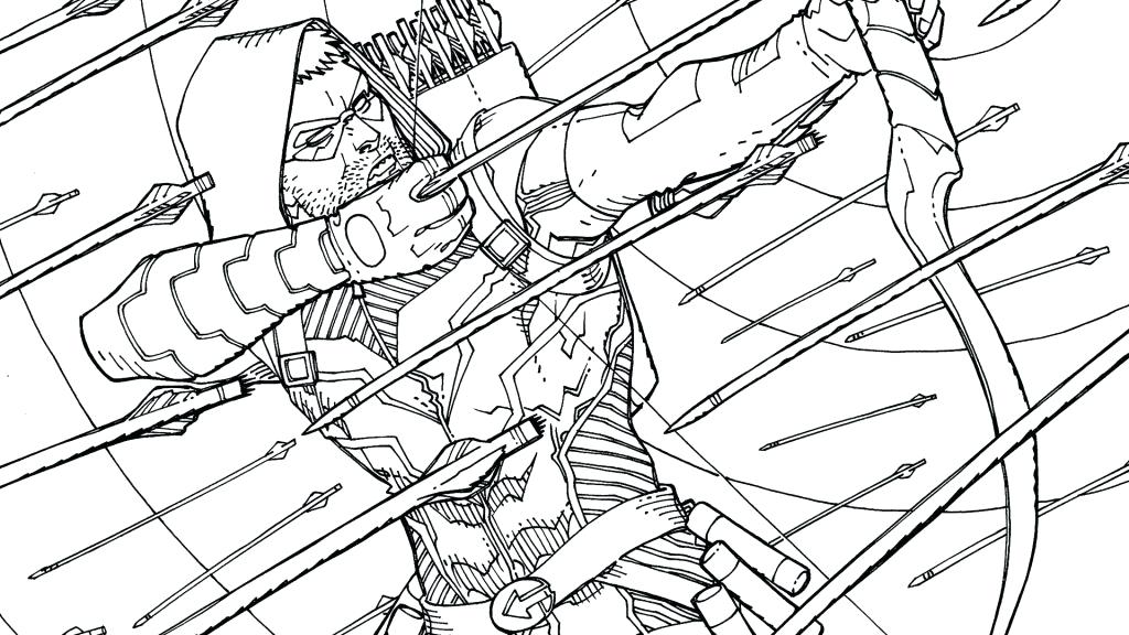1024x576 Arrow Coloring Pages