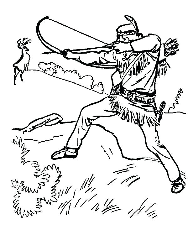 600x734 Arrow Coloring Pages Arrow Shapes Coloring Page Indian Arrowhead