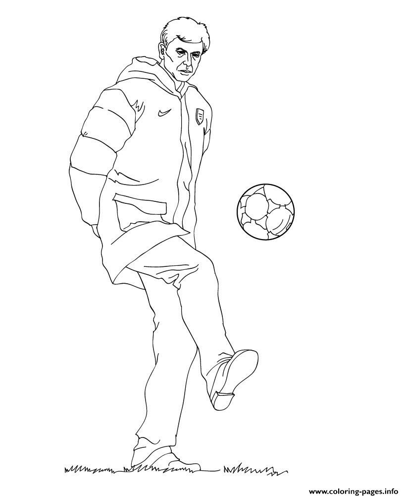 820x1004 Coach Arsene Wenger Arsenal Soccer Coloring Pages Printable