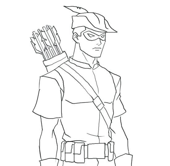 550x538 Green Arrow Coloring Pages How To Draw Arsenal Lego Green Arrow