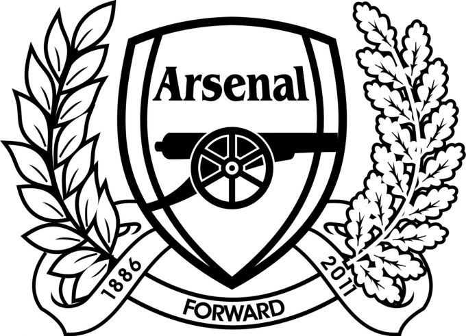 680x491 Arsenal Coloring Pages Arsenal Fc Coloring Page Coloring Pages