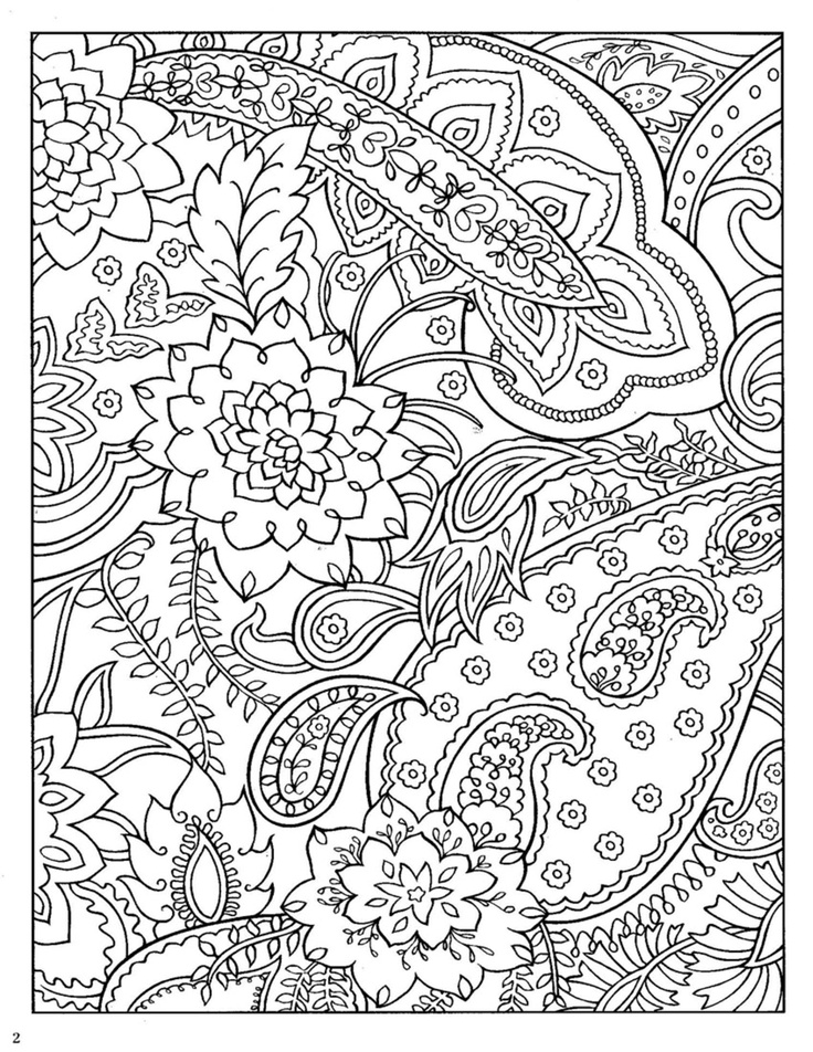 736x952 Abstract Coloring Book