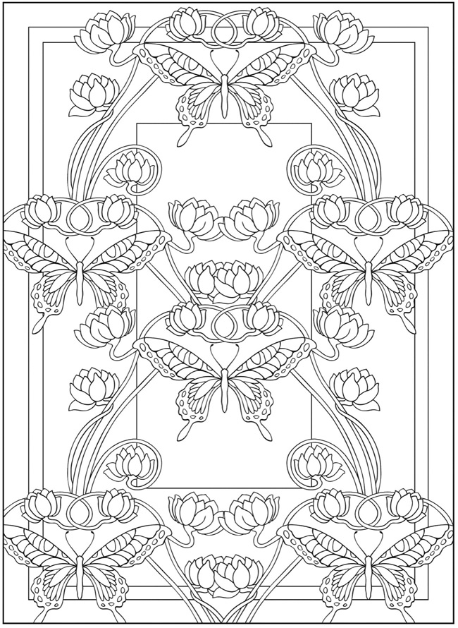 650x890 Trend Art Deco Coloring Pages 63 In Coloring Books With Art Deco
