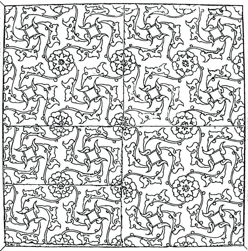 800x807 Art Deco Coloring Pages Art Coloring Page Page 3 Thumb Download
