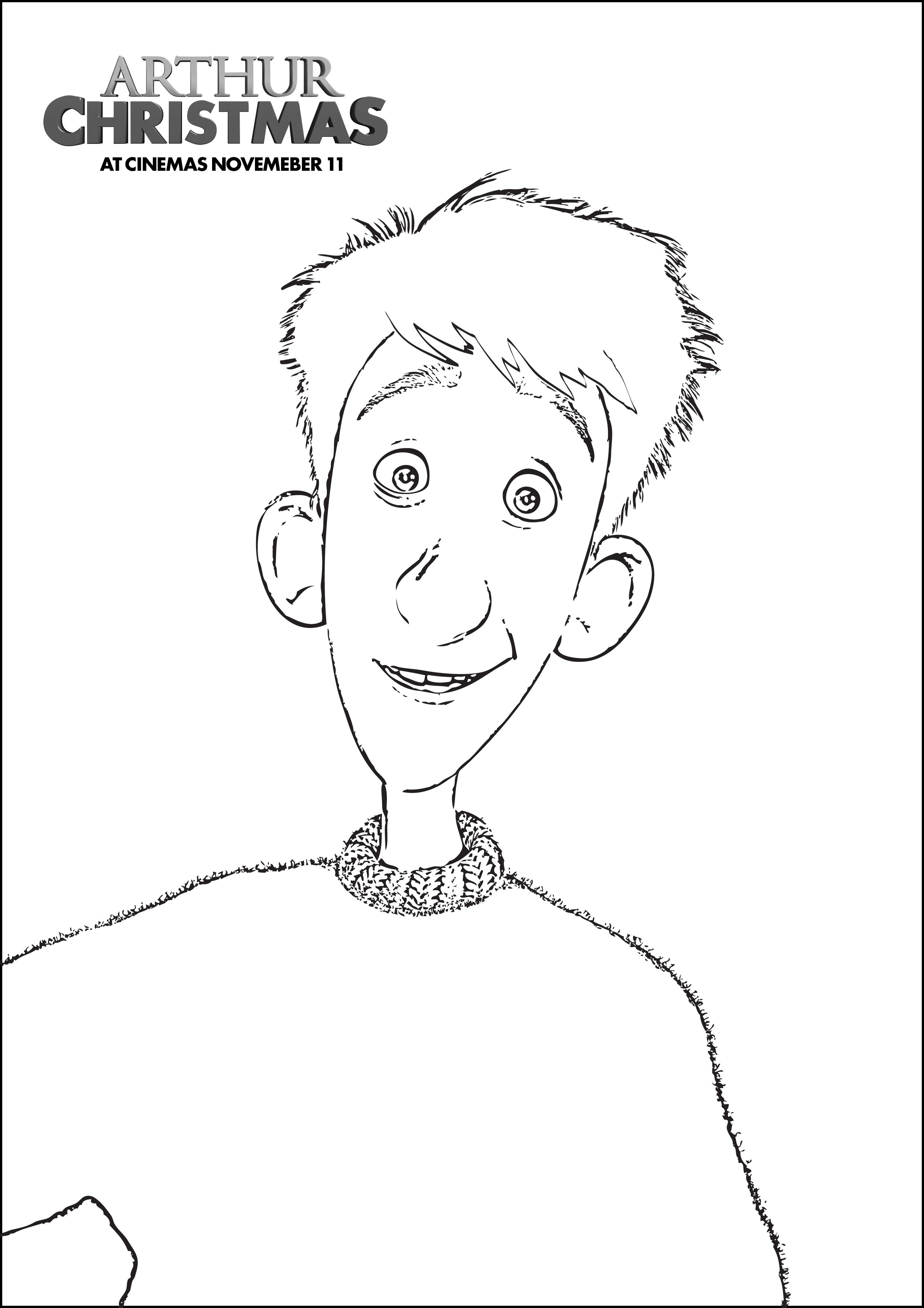 2479x3508 Fresh Arthur Christmas Coloring Pages Design Printable Coloring
